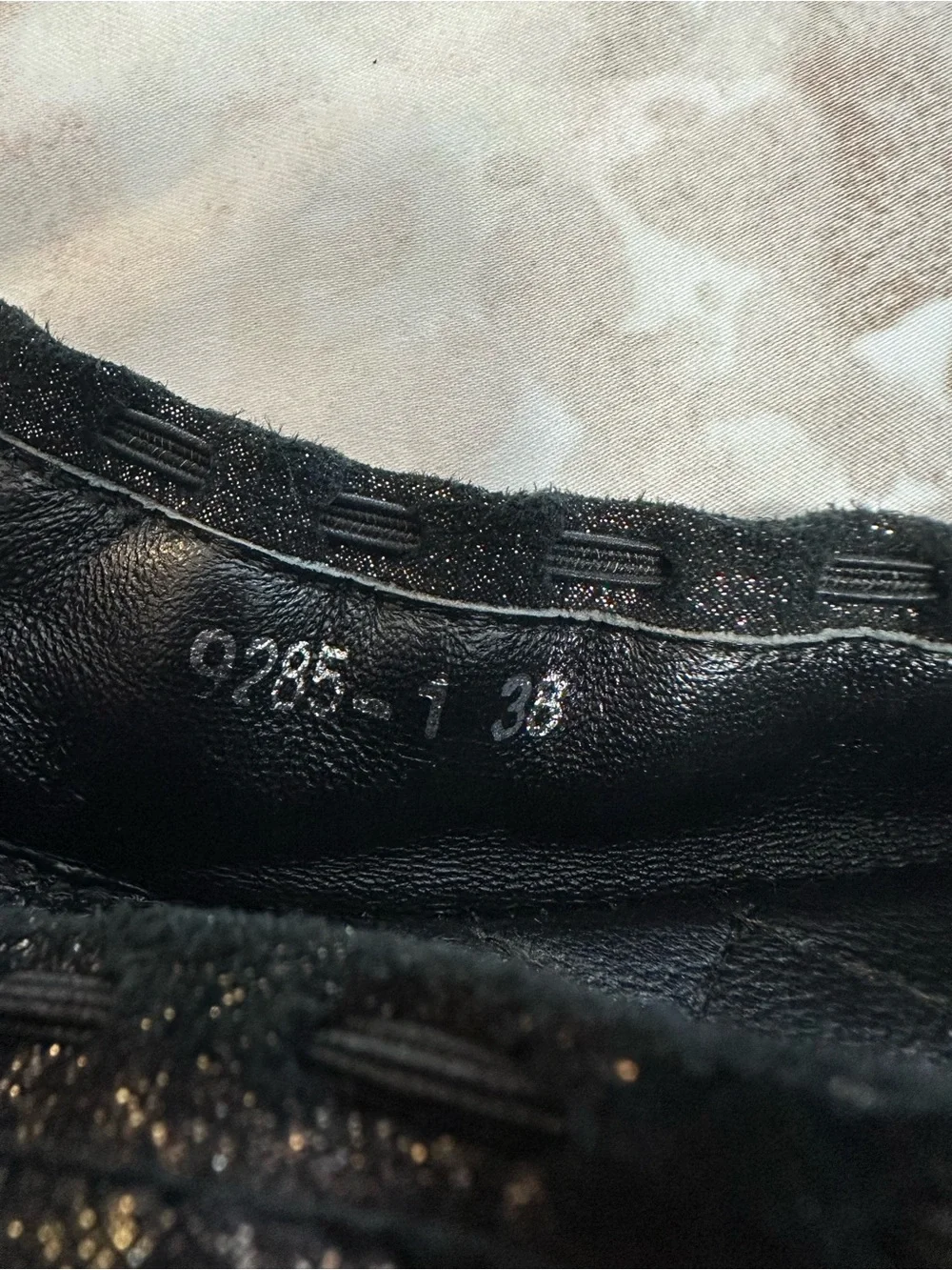 CHANEL Black Quilted Leather Slip-On Ballet Flats with Branded Dust Bag